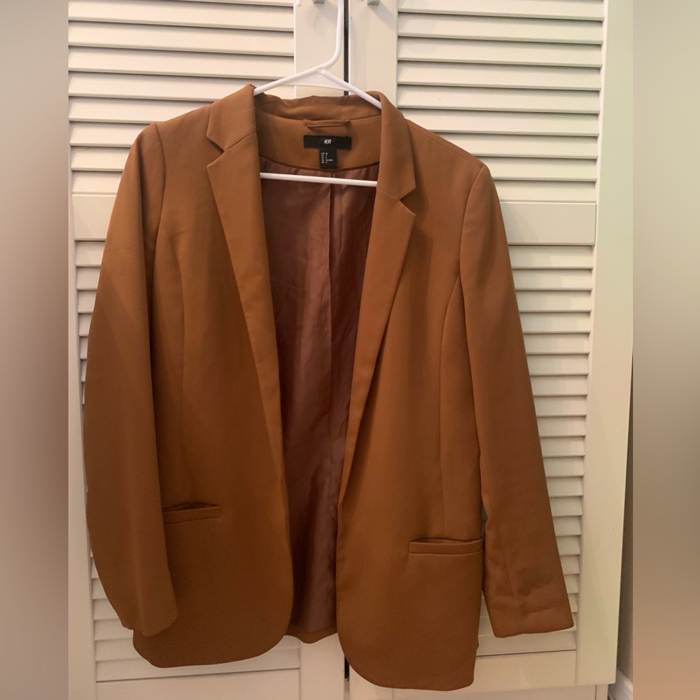 HM blazer, worn oversized